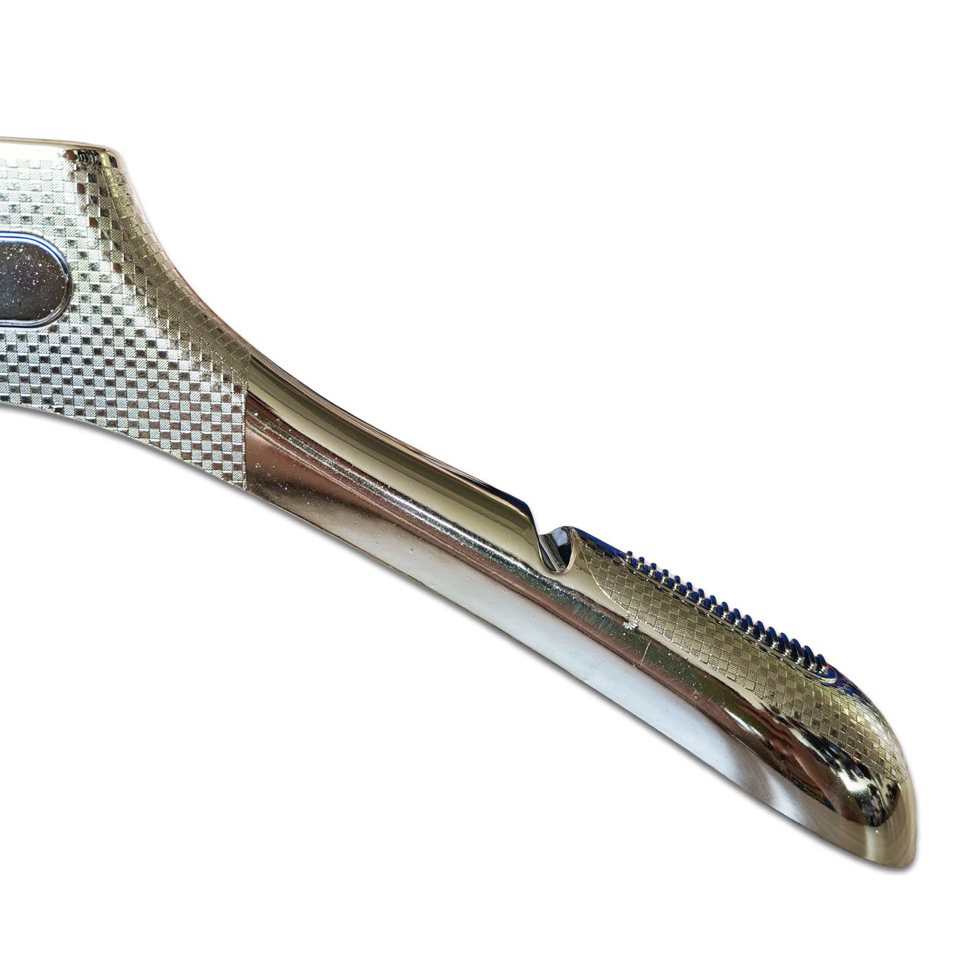 Luxury Wide Shoulder Plastic Silver Color Household Hanger for Suit Coat Shirts