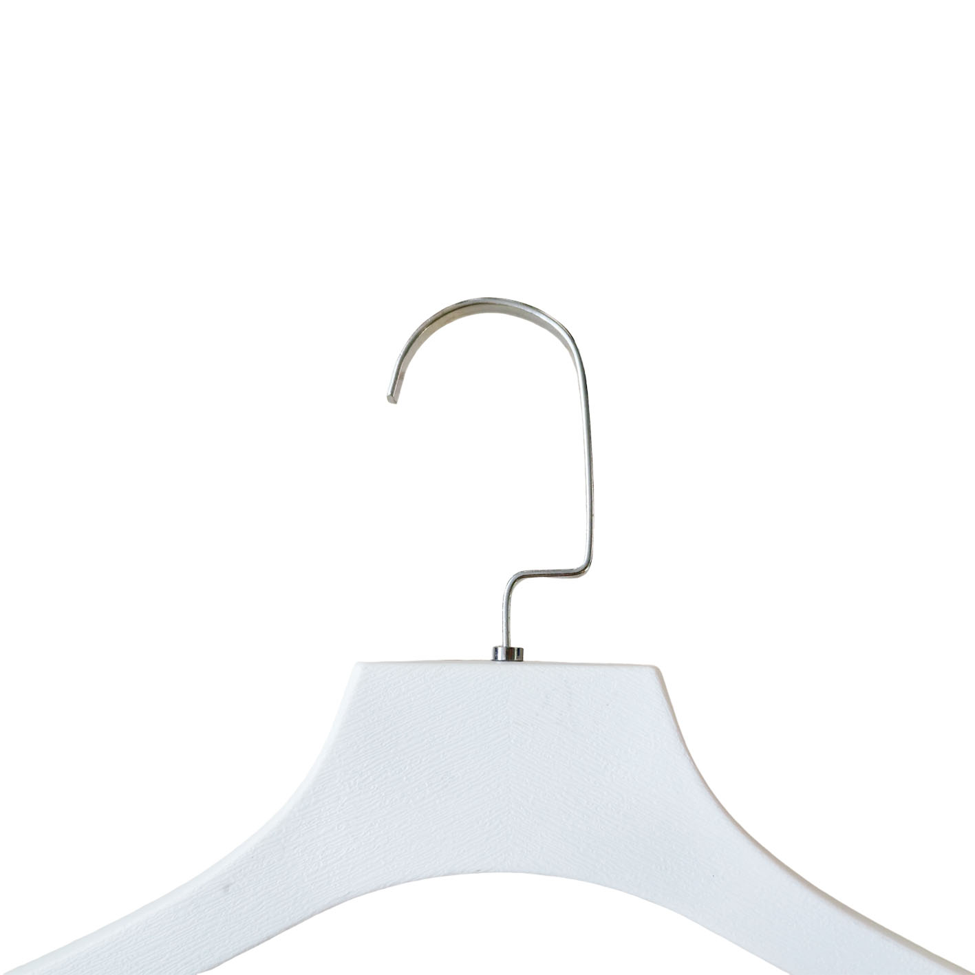Luxury Factory Price Wood-Look Plastic Black Hangers with Wood Texture