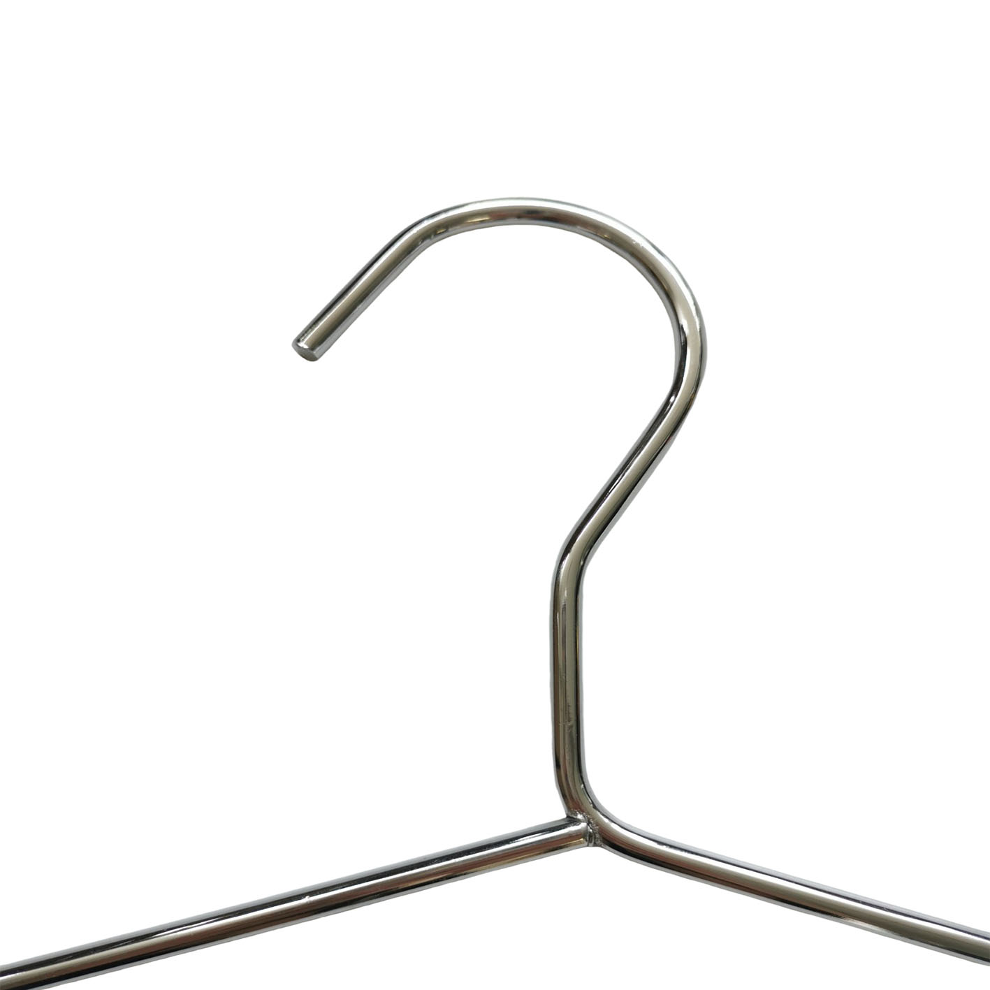 Metal Chrome Durable Golden Household Clothes Hanger NFMT66