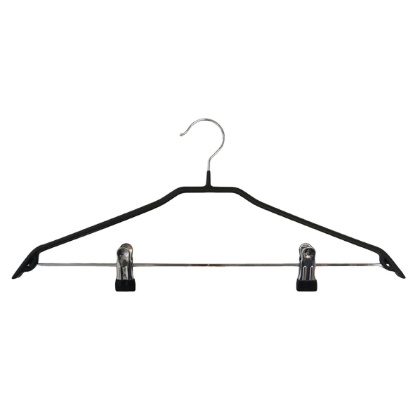 Quality Non-Slip Metal Clothes Pants Hanger with Adjustable Clips