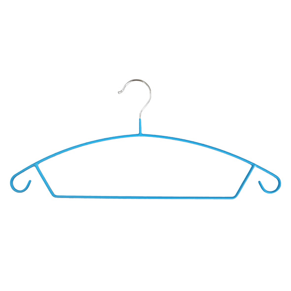 Non-Slip PVC Coated Clothes Wire Metal Hanger for Coat Suit Shirts