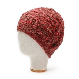 Knitting beanie