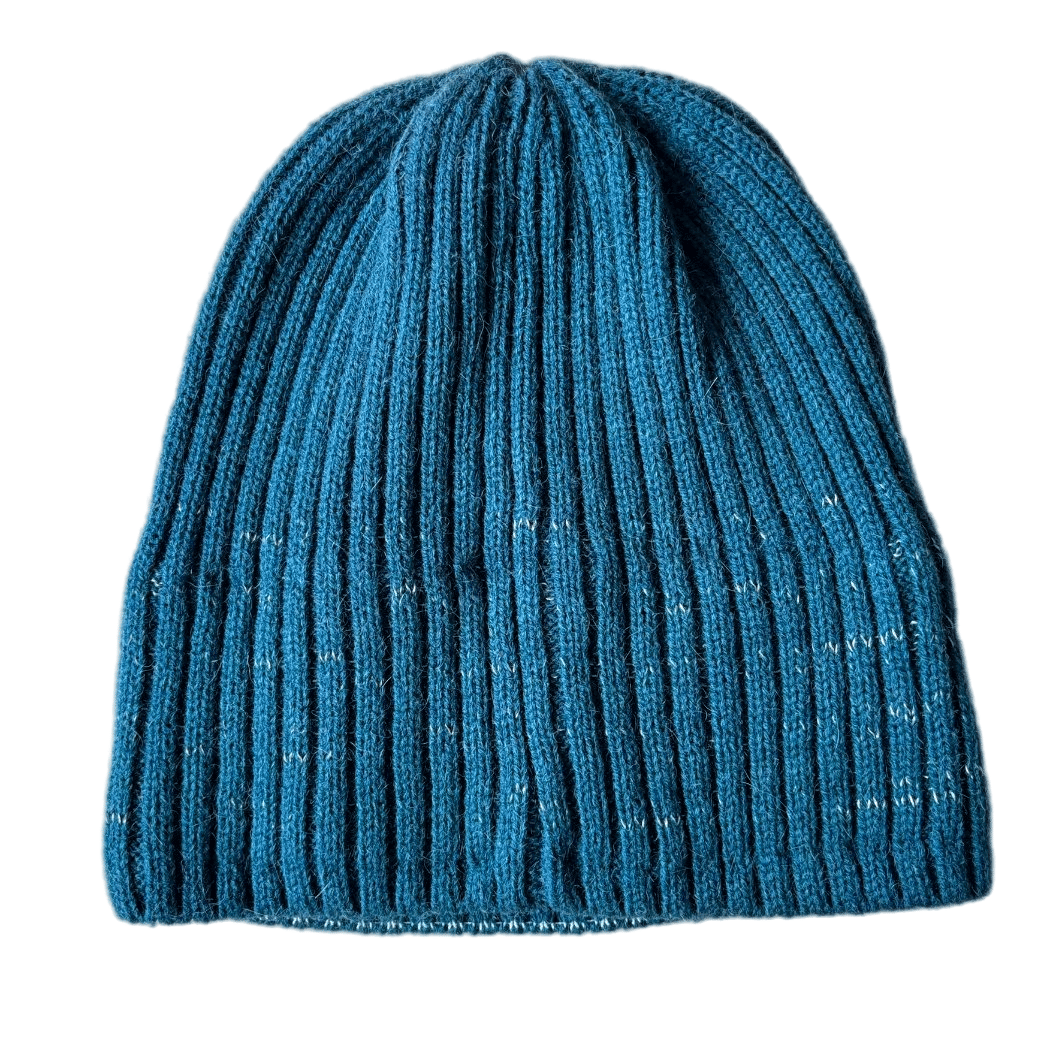 Customized Wholesale Reflective Beanie with Custom Yarn for Winter Hats