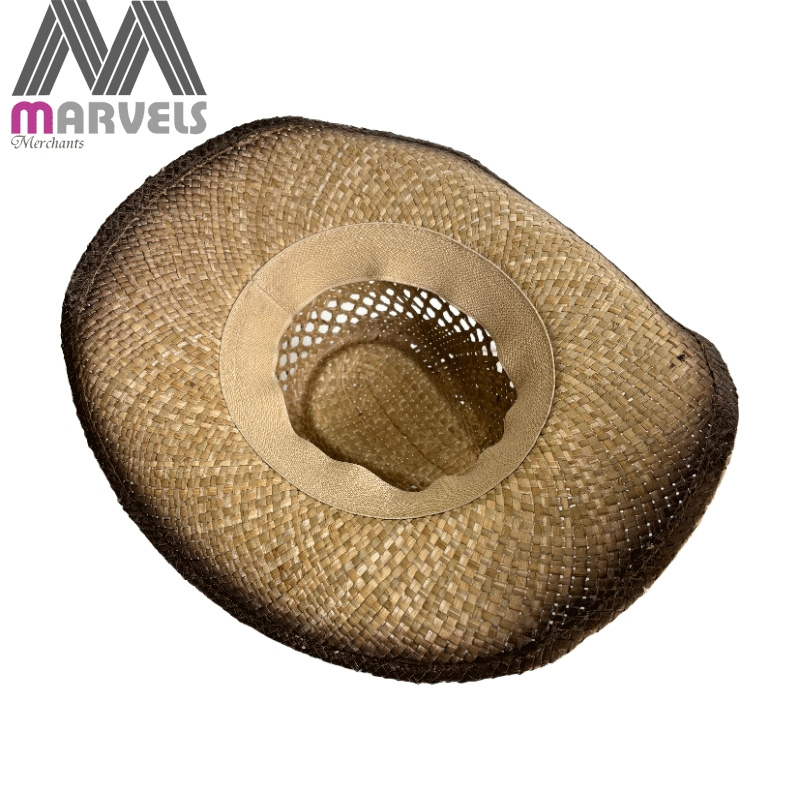 Straw Hat with Adjustable Fit Men Women Summer Beach