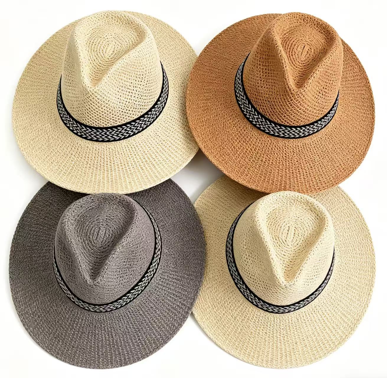 Stylish Summer Raffia Straw Sun Hat for Beach Days