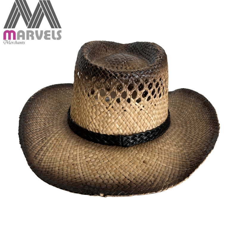 Straw Hat with Adjustable Fit Men Women Summer Beach