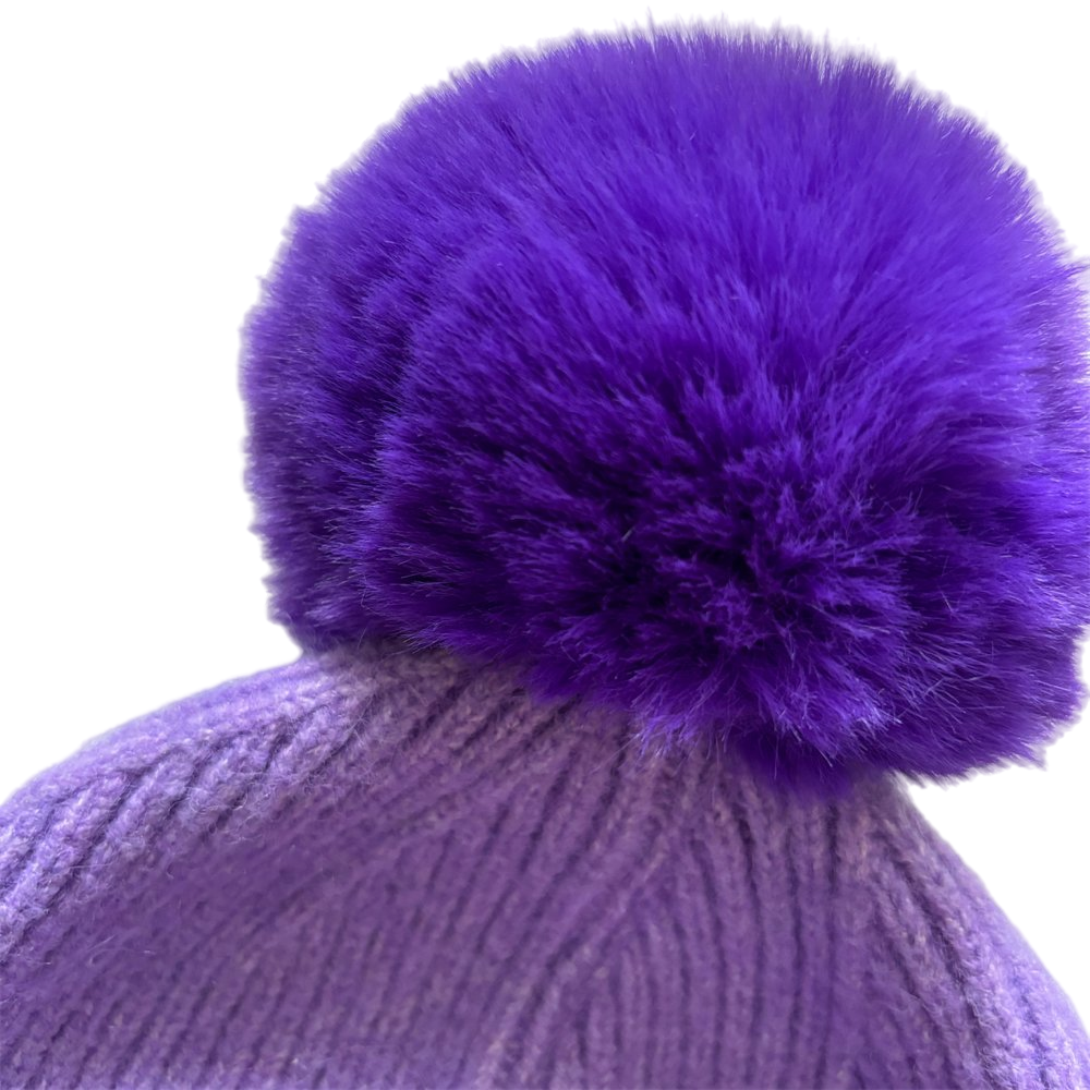 Stylish Pompom Beanie Collection in Vibrant Colors