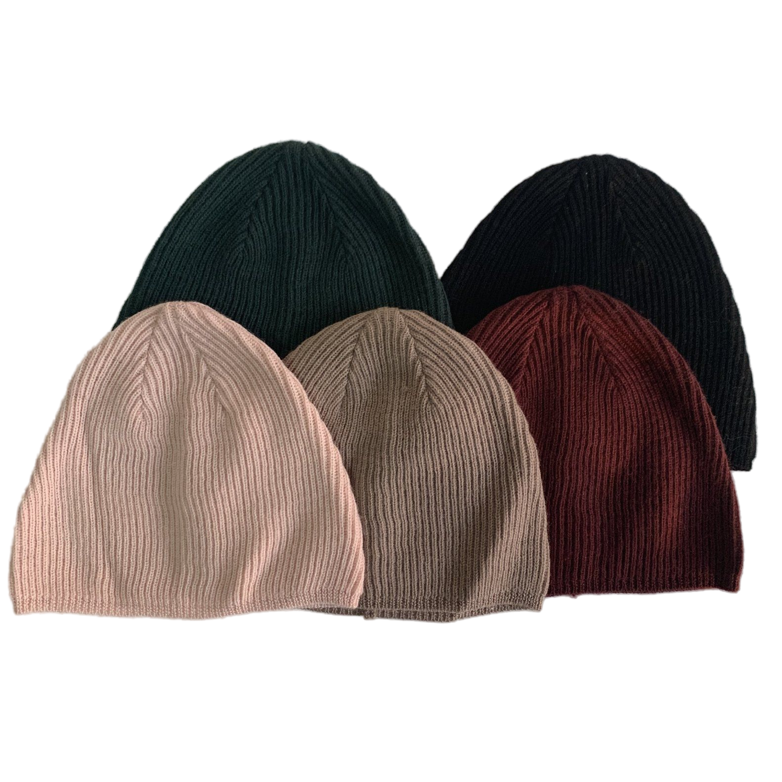 Basic Rib Knitted Hat Custom Winter Knitted Beanie Hat