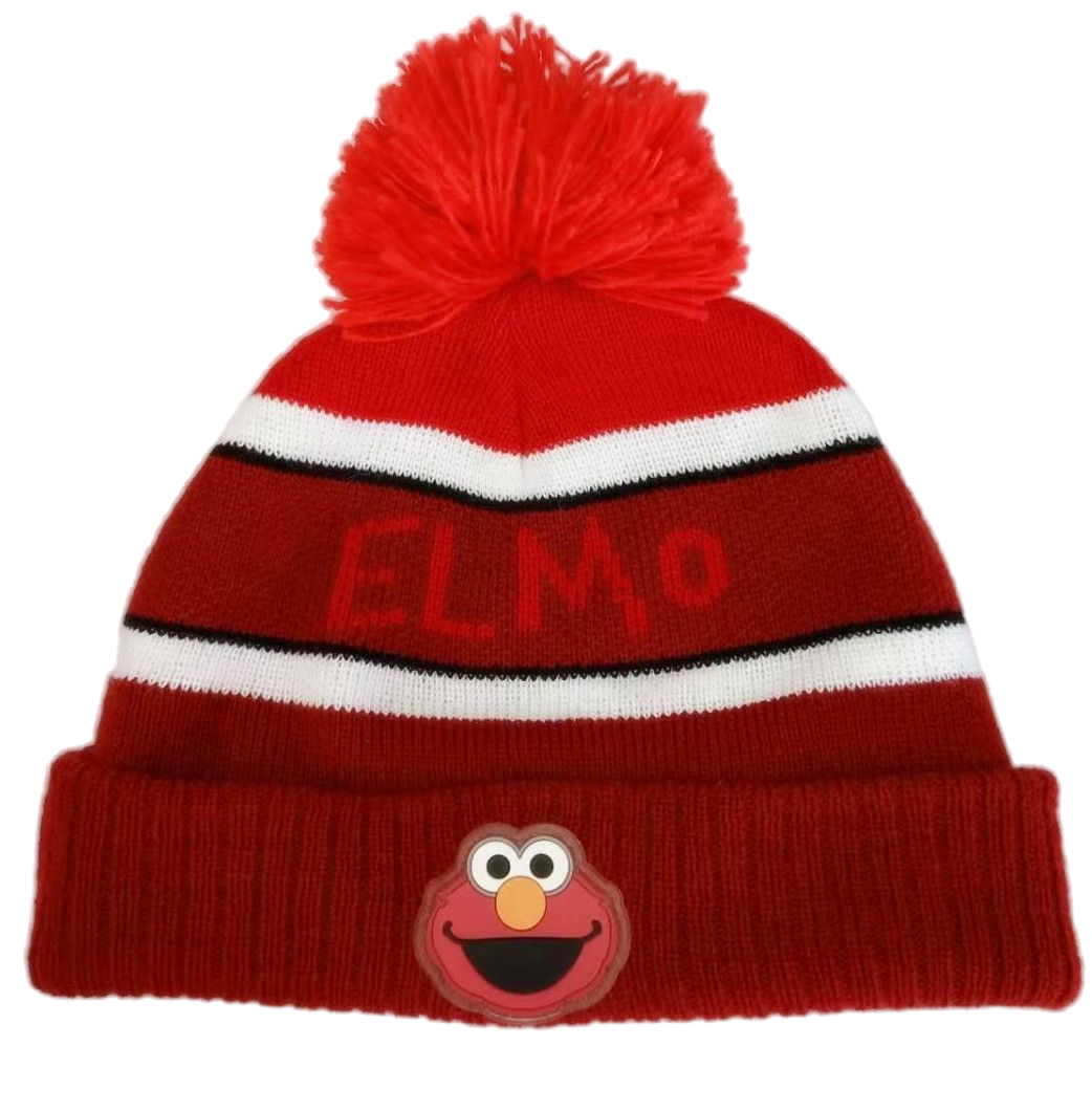 Wholesale Acrylic Knitted Beanie Pom Pom Winter Hat Perfect Gift for Kids