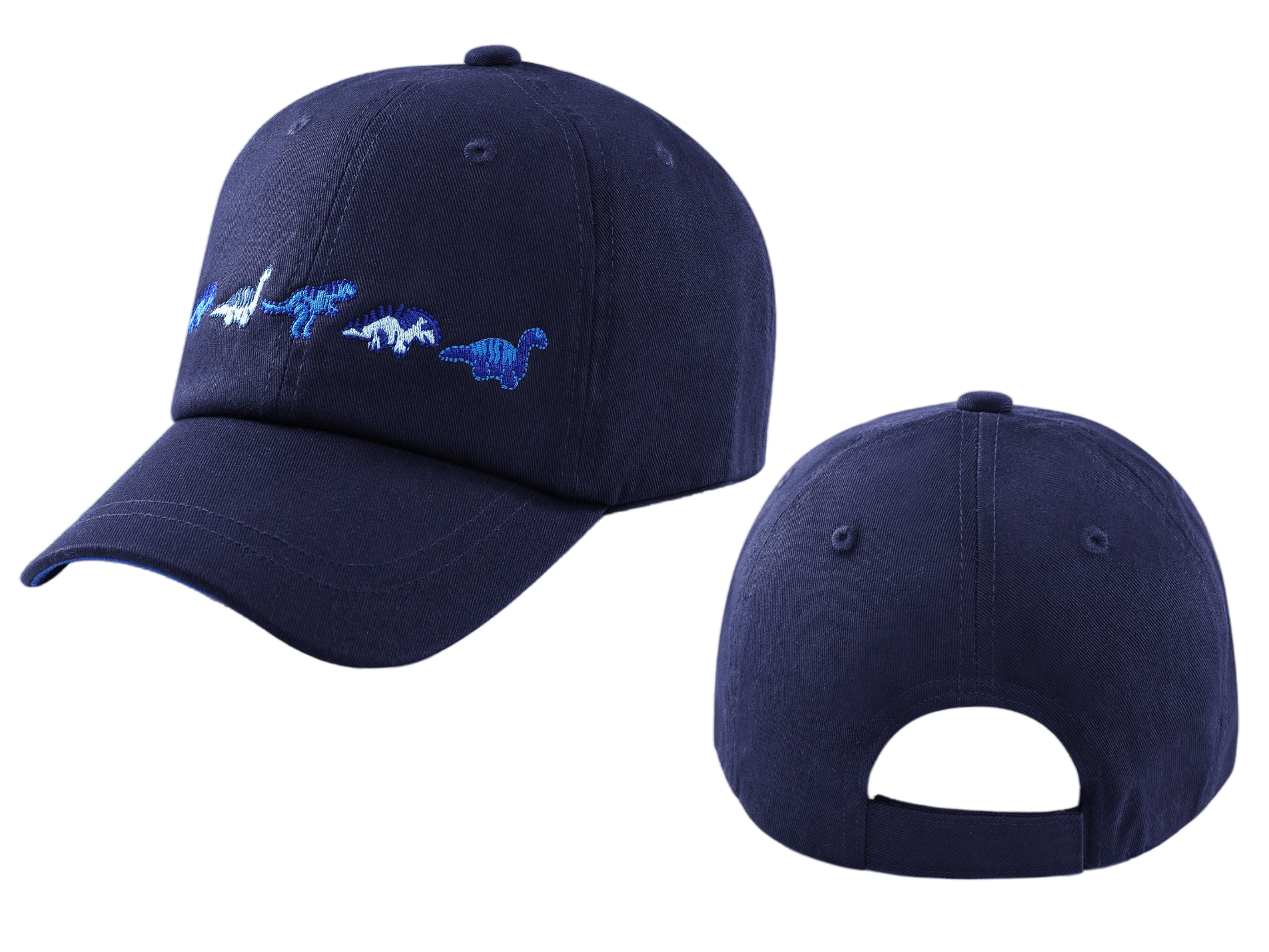 Cute Dinosaur Embroidery Kids Baseball Cap