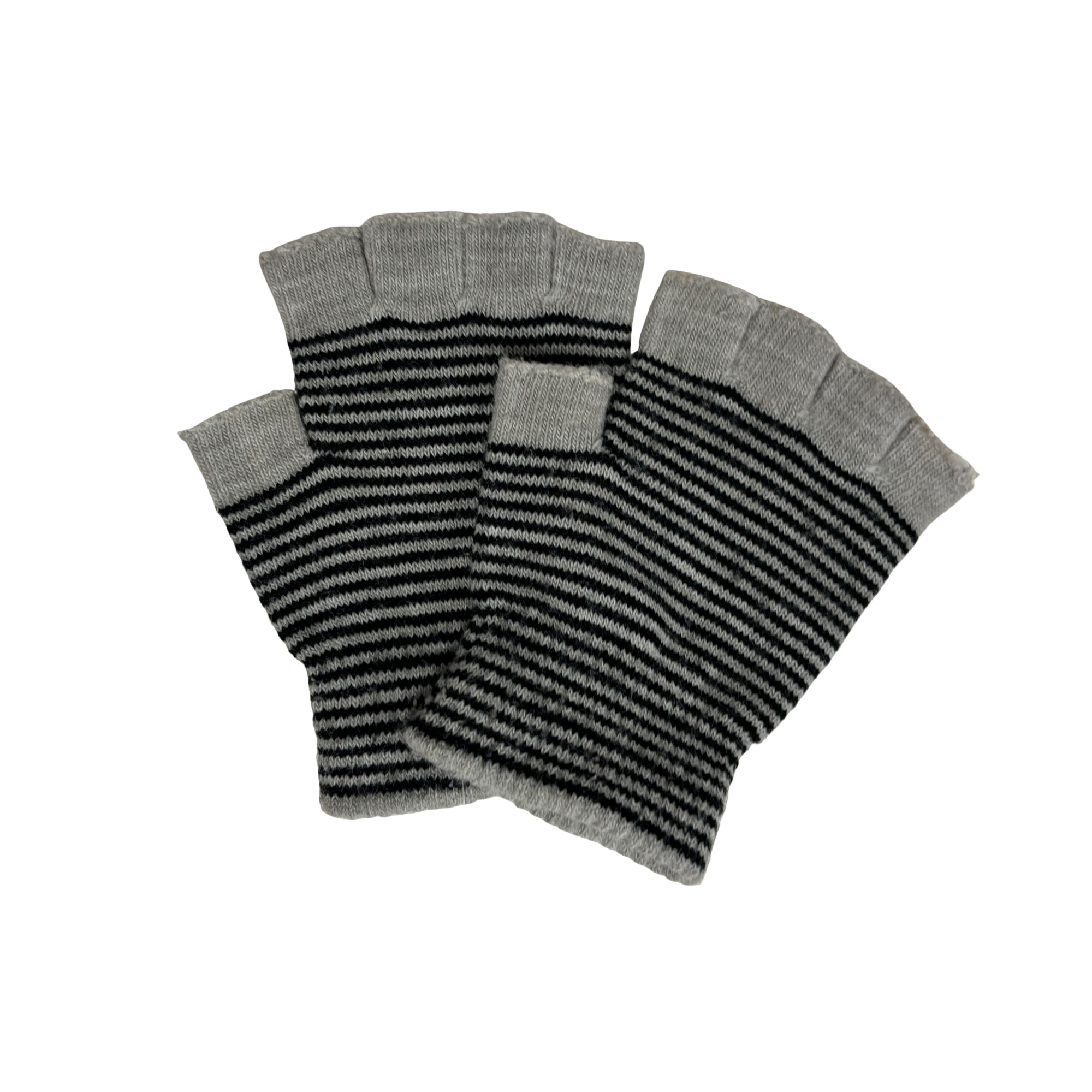 Soft Warm Half Finger Gloves
