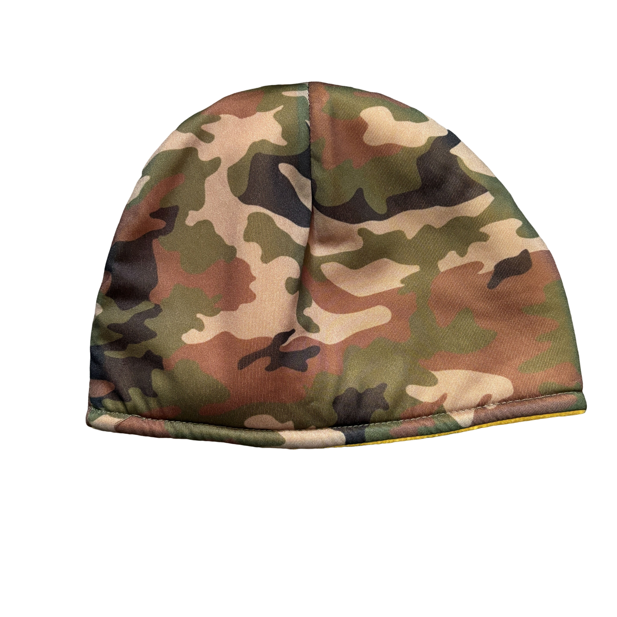Men’s Camouflage Print Lightweight Reversible Beanie Hat