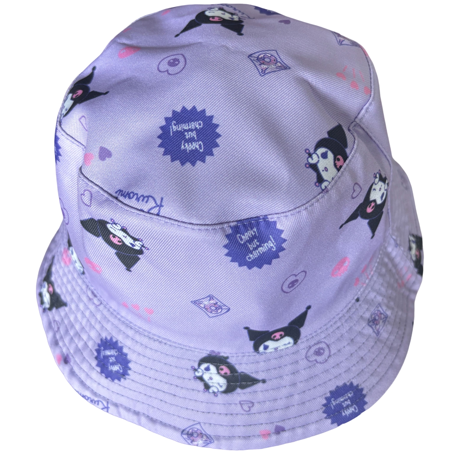 Reversible Bucket Hat Cute Cartoon Printed Sun Hat