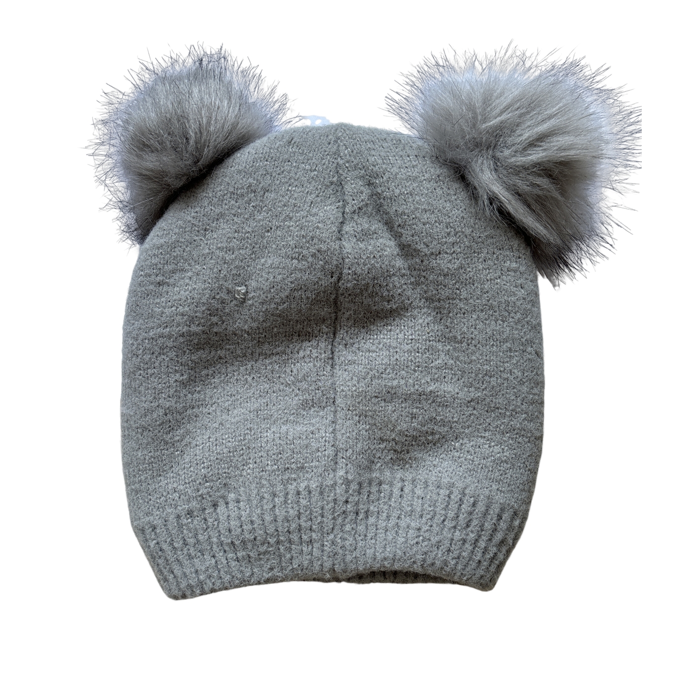 Kids Koala Beanie Hat with Pom Pom Ears