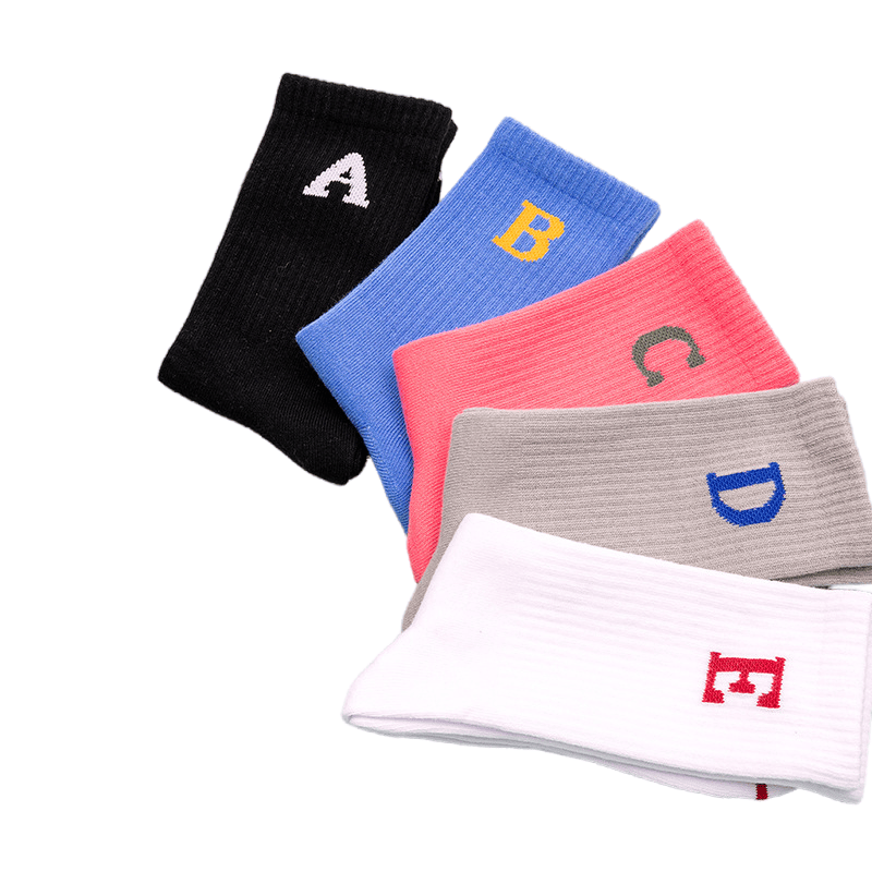 Stylish Jacquard Socks for Men Women