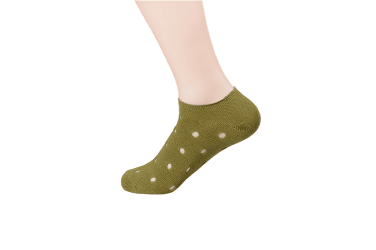 Cute Polka Dot No Show Socks