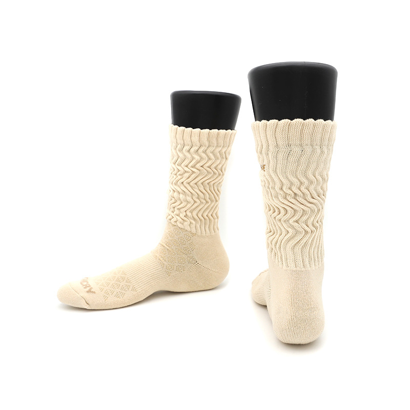 Loose Ribcage Pile Up Socks