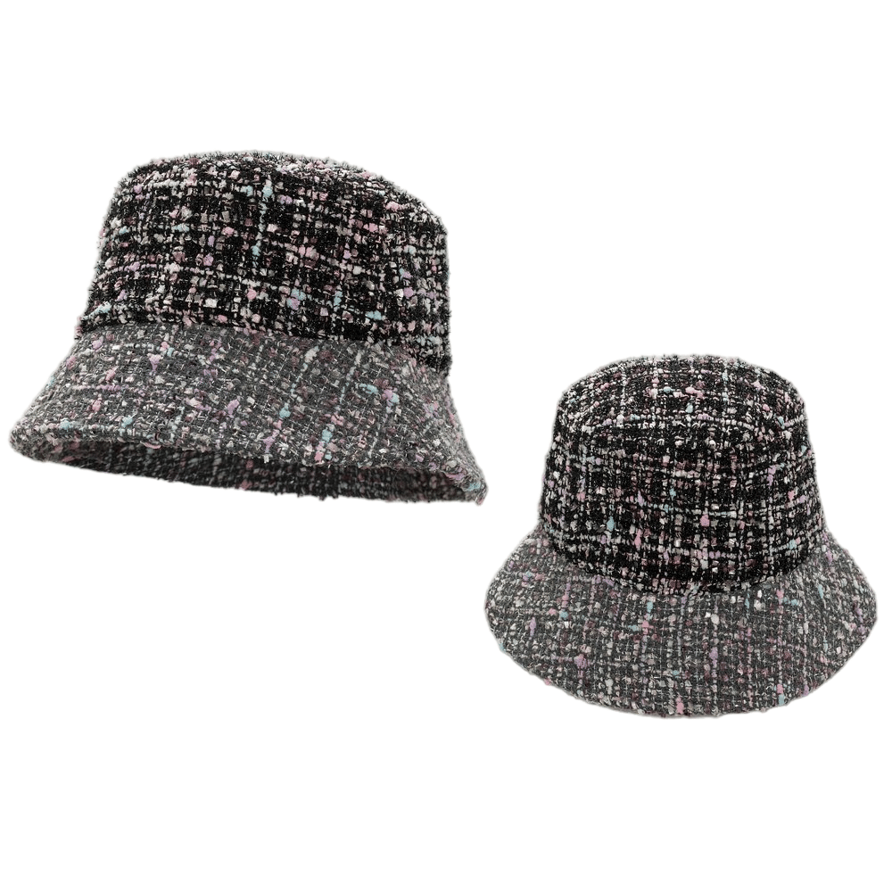 Women's Tweed Bucket Hat