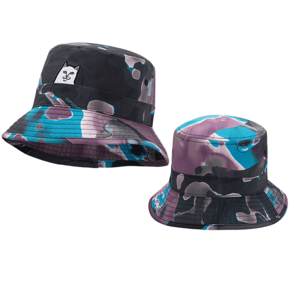 Colorful Camo Print Sun Hat